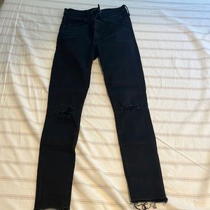 Abercrombie black denim jeans